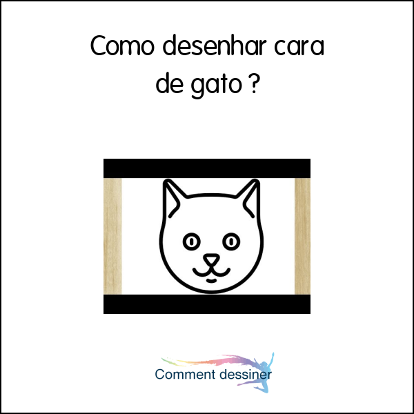 Como desenhar cara de gato